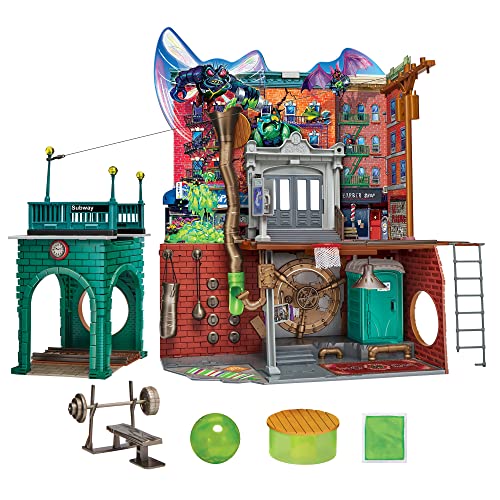 Teenage Mutant Ninja Turtles Mutant Mayhem Sewer Lair Playset By Playmates Toys