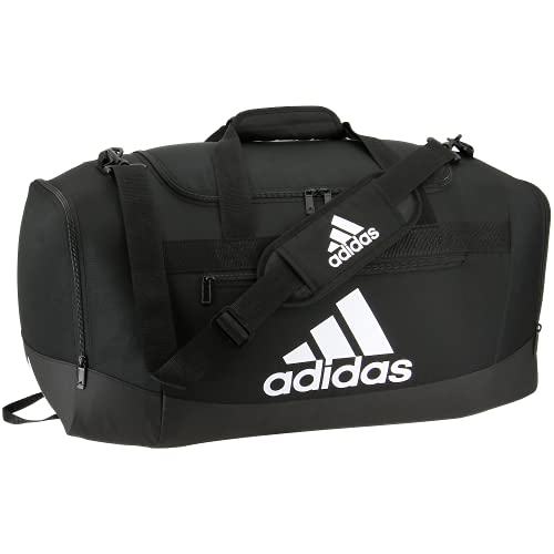 Adidas Unisex Adult Defender Edium Duffel Bag, Blackwhite, One Size