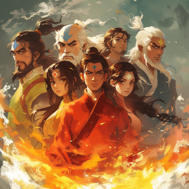 characters in avatar the last airbender