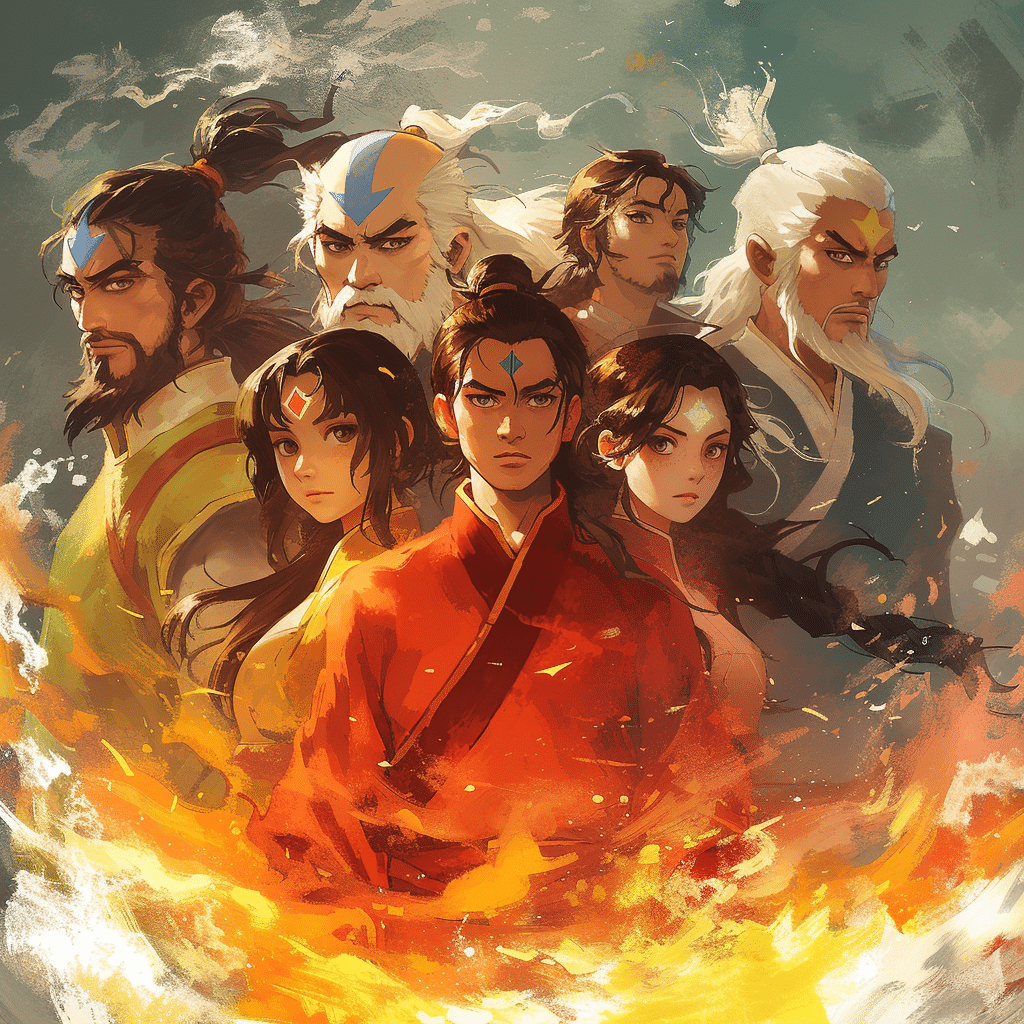 characters in avatar the last airbender