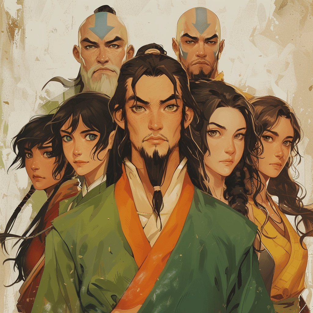 the cast of avatar the last airbender