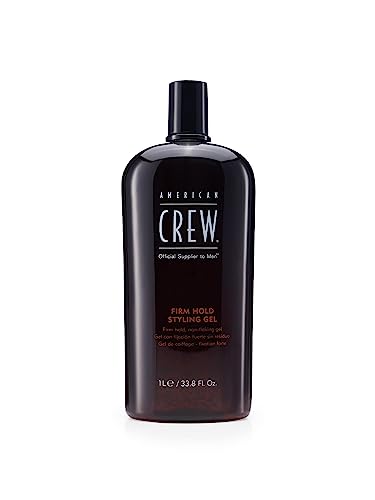 American Crew Men'S Hair Gel, Firm Hold, Non Flaking Styling Gel, Fl Oz