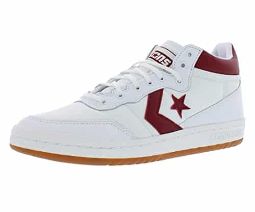 Converse Cons Fastbreak Pro Leather Unisex Shoes , Color Whiteteam Red