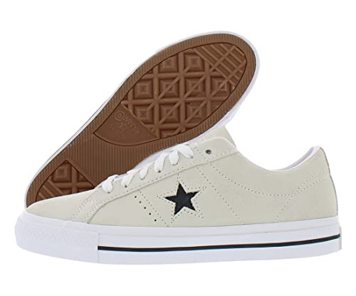 Converse Cons One Star Pro Suede Unisex Shoes , Color Egretwhiteblack