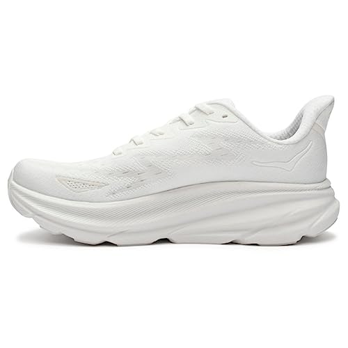 Hoka Men'S Clifton Sneaker, Whitewhite,