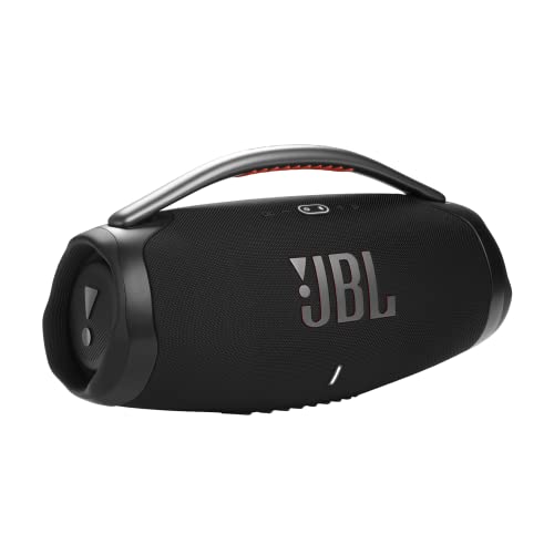 Jbl Boombox   Portable Bluetooth Speaker, Powerful Sound And Monstrous Bass, Ipxaterproof, Hours Of Playtime, Powerbank, Jbl Partyboost For Speaker Pairing (Black) (Renewed)