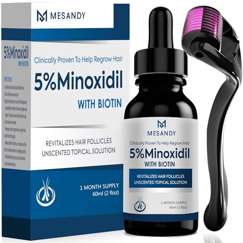 Minoxidil Beard Growth Oil, % Minoxidil For Men Beard Growth Spray Infused With Bitoin, Extra Strength Beard Growth Serum To Increase Thickness And Volume Faster