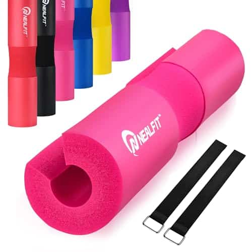 Nealfit Barbell Pad Squat Bar Padgreat For Weightlifting,Lunges And Hip Thrustsfoam Sponge Padfit Standard And Olympic Bars Perfectly