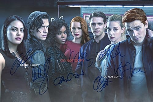 Riverdale Cw Tv Show Cast Reprint Signed Autographed Xposter Photo #Rp