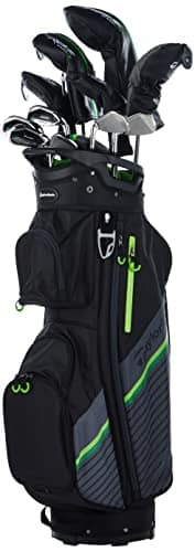 Taylormade Rbz Speedlite Complete Piece Set For Men, Graphite, Right Hand, Regular Flex,Titanium, Black, White, Green