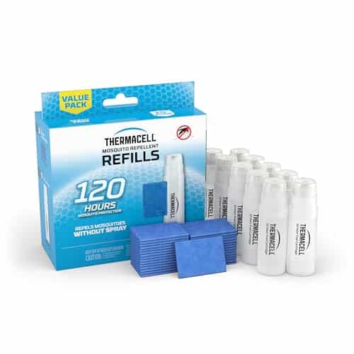 Thermacell Mosquito Repellent Refills; Compatible With Any Fuel Powered Thermacell Repeller; Highly Effective, Long Lasting, No Spray, No Scent, No Mess; Foot Zone Of Mosquito