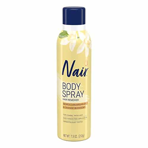 Nair Hair Remover Body Spray, Arm, Leg And Bikini Hair Removal Spray, Oz Can